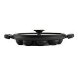 Pre-Seasoned Cast Iron Paniyarrakal with Lid Y6Q7 - product image 1