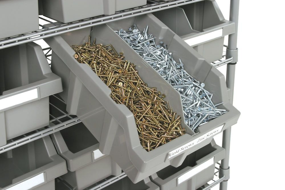 Classics 7-Tier NSF 16-Bin Rack Shelving, 36-in x 14-in x 56-in X1F5 - product image 6