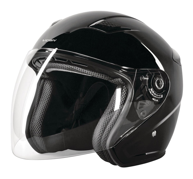 Copper Road Helmet with Visor, Gloss Black, Assorted Sizes E4B8