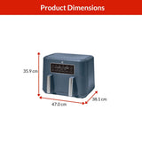 Colour Series 9-qt Trizone Air Fryer, 9-qt H5D5 - product image 4