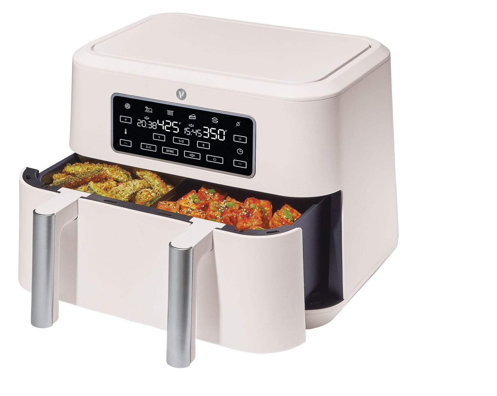 Colour Series Trizone Air Fryer, Shortbread Colour, 9-qt L2I6 - product image 2