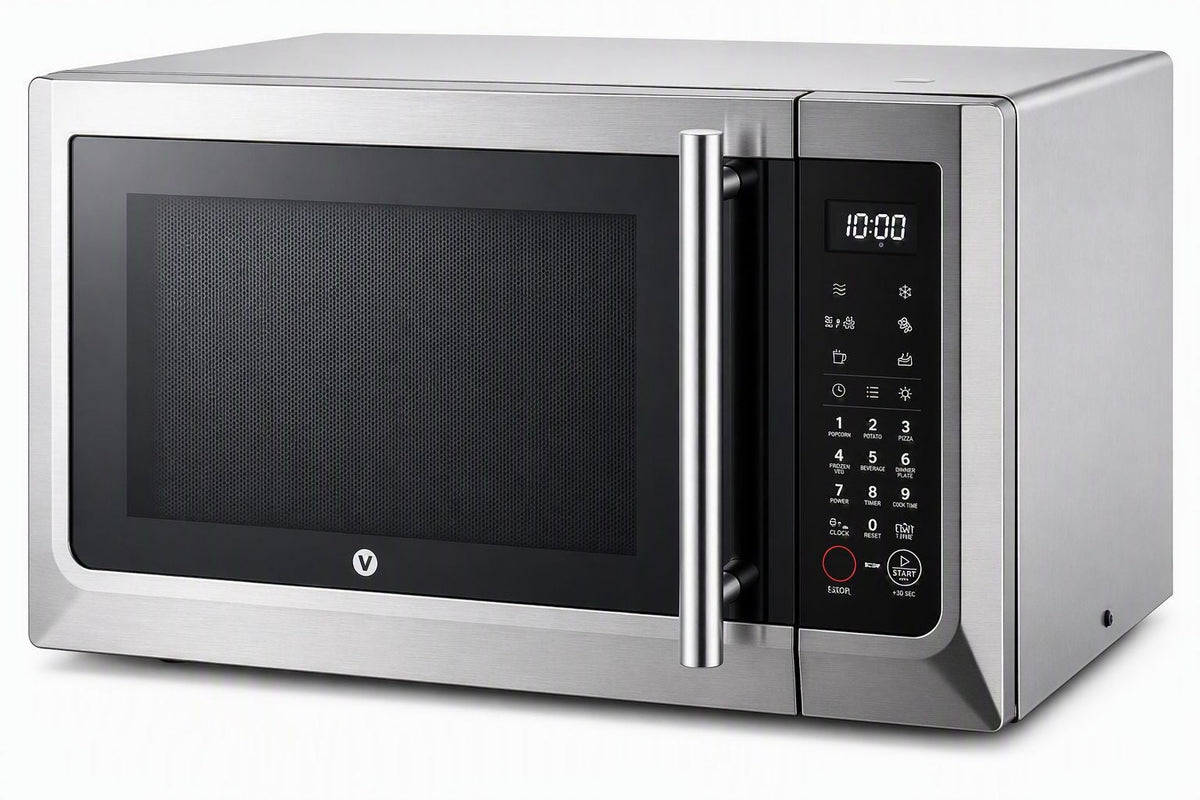 Combination Countertop Microwave Oven with Air Fryer, 1000W, 1.1-cu-ft, Stainless Steel O3W7 - product image 1