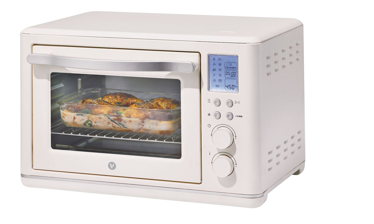 Digital Multi-Functional Air Fryer Toaster Oven with 11 Pre-Set Functions, Shortbread, 6-Slices Z7X0 - product image 2