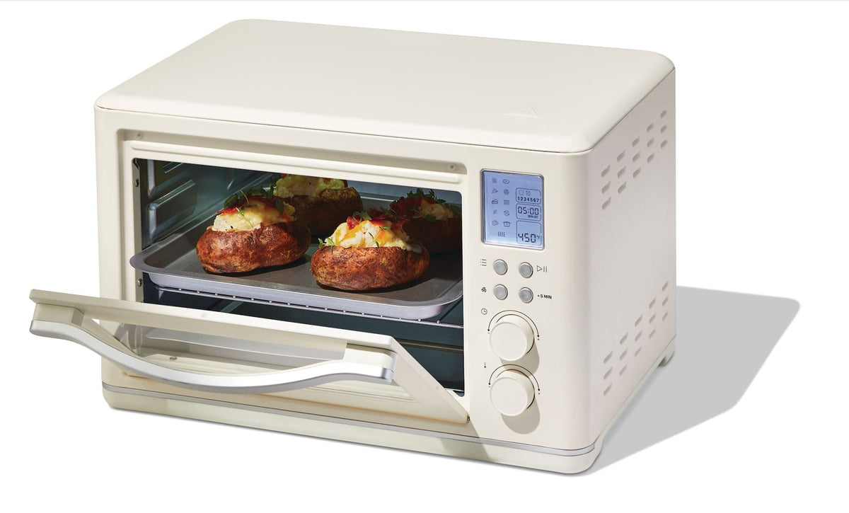 Digital Multi-Functional Air Fryer Toaster Oven with 11 Pre-Set Functions, Shortbread, 6-Slices Z7X0 - product image 3