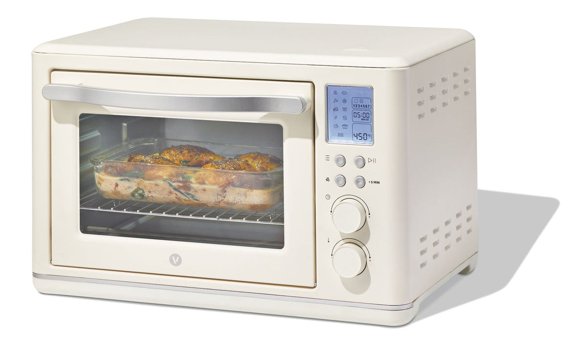 Digital Multi-Functional Air Fryer Toaster Oven with 11 Pre-Set Functions, Shortbread, 6-Slices Z7X0 - product image 4