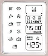 Digital Multi-Functional Air Fryer Toaster Oven with 11 Pre-Set Functions, Shortbread, 6-Slices Z7X0 - product image 6