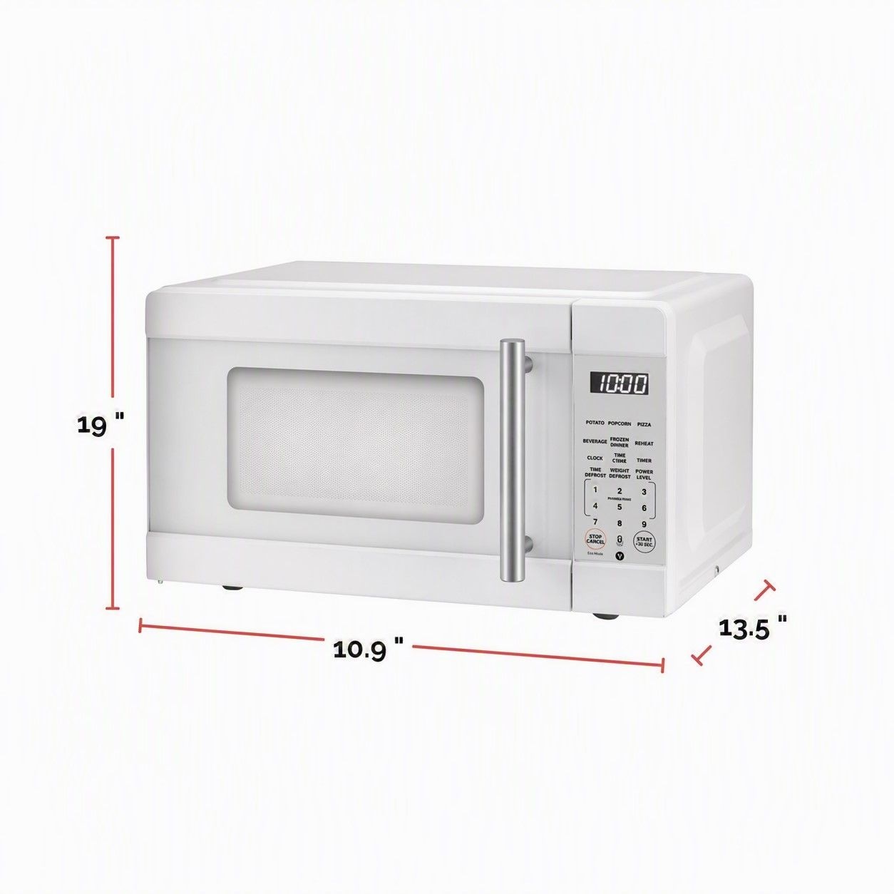 Microwave, White, 0.9-cu-ft U8H1 - product image 7