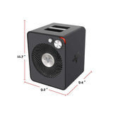 VMHi300 Whole Room Metal Heater with Adjustable Thermostat, Storm Grey G5W4 - product image 4