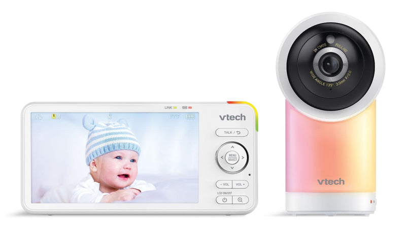 1080p Remote Access Pan Tilt Video Baby Monitor D8Y2