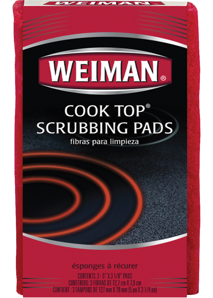 No Scratch Cooktop Scrubbing Pads for Ceramic and Glass Ranges, 3-pk G5G1 - product image 1