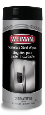 Stainless Steel Cleaning and Protectant Wipes, 30 Wipes R7Y3 - product image 1