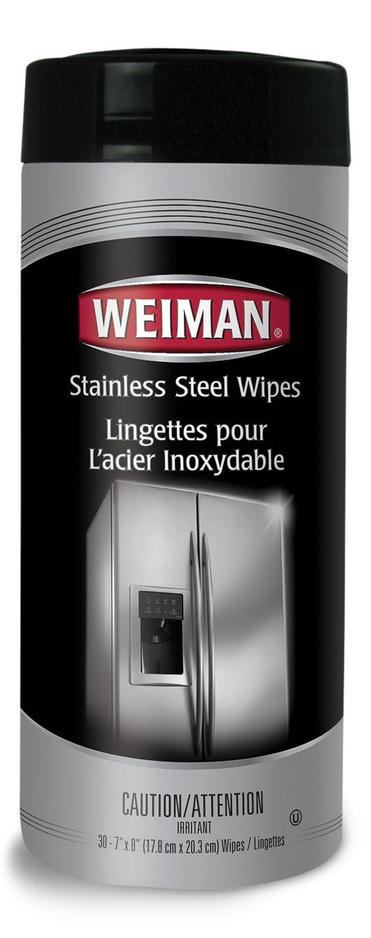 Stainless Steel Cleaning and Protectant Wipes, 30 Wipes R7Y3 - product image 1