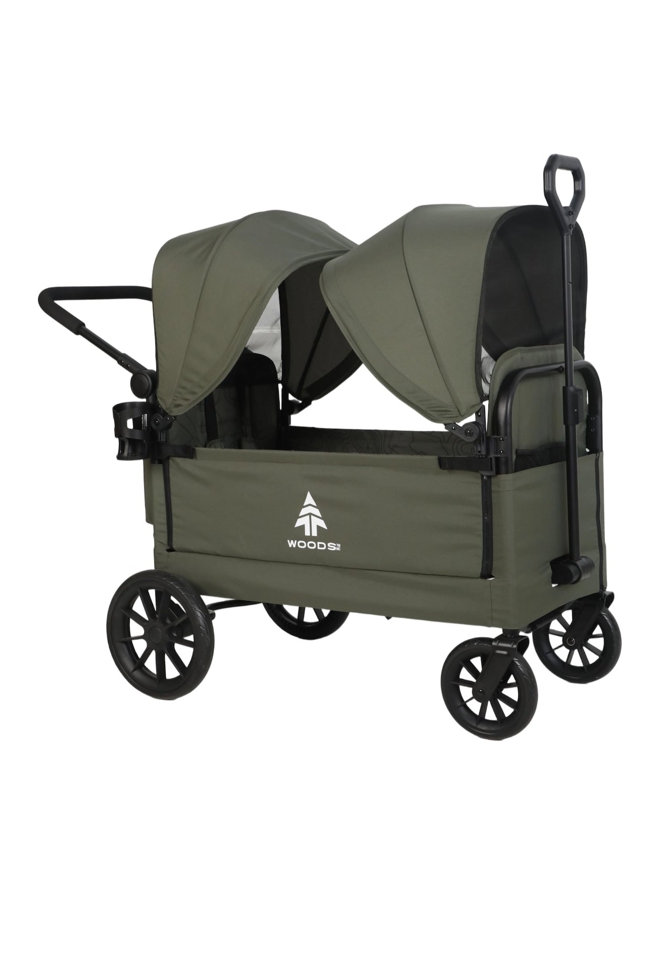 Adjustable Stroller Wagon, Green Z4X5 - product image 1
