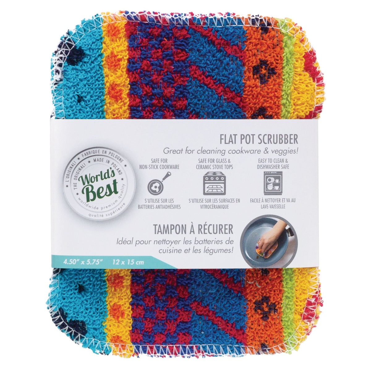 Best Flat Pot Scrubber, 1-pk P0K7 - product image 1
