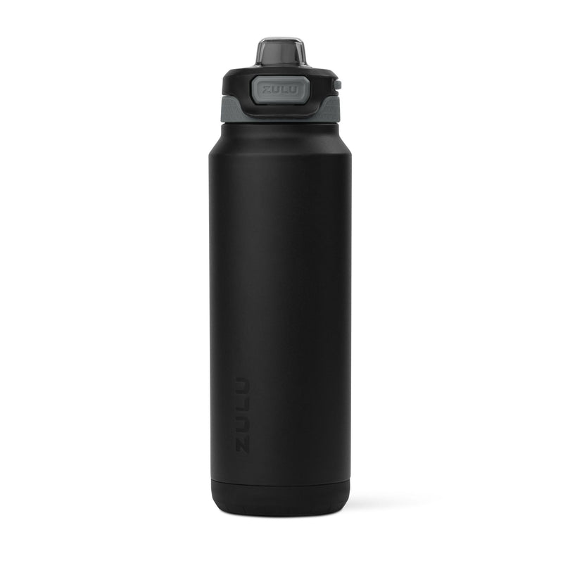 Powerfill Pro Vacuum Insulated Stainless Steel Bottle, 32-oz, Black, with Quick Fill Lid V7S5